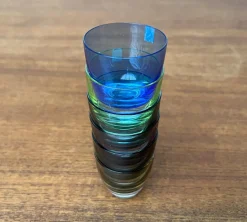 Bunte deutsche Mid-Century Space Age Schnapsgläser von Gral, 1960er, 5 . Set