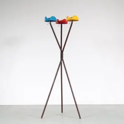 Bunte Garderobe von Enzo Mari für Danese, Italien, 1960er