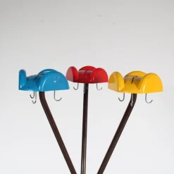 Bunte Garderobe von Enzo Mari für Danese, Italien, 1960er