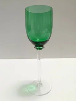Bunte Murano Glas Weingläser, Italien, 1980er, 6 . Set