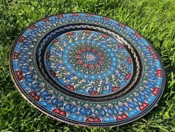Buntes handgeschnitztes Schlafzimmertablett