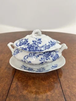Burslem Lorna Terrinen von Doulton, 1890, 4 . Set