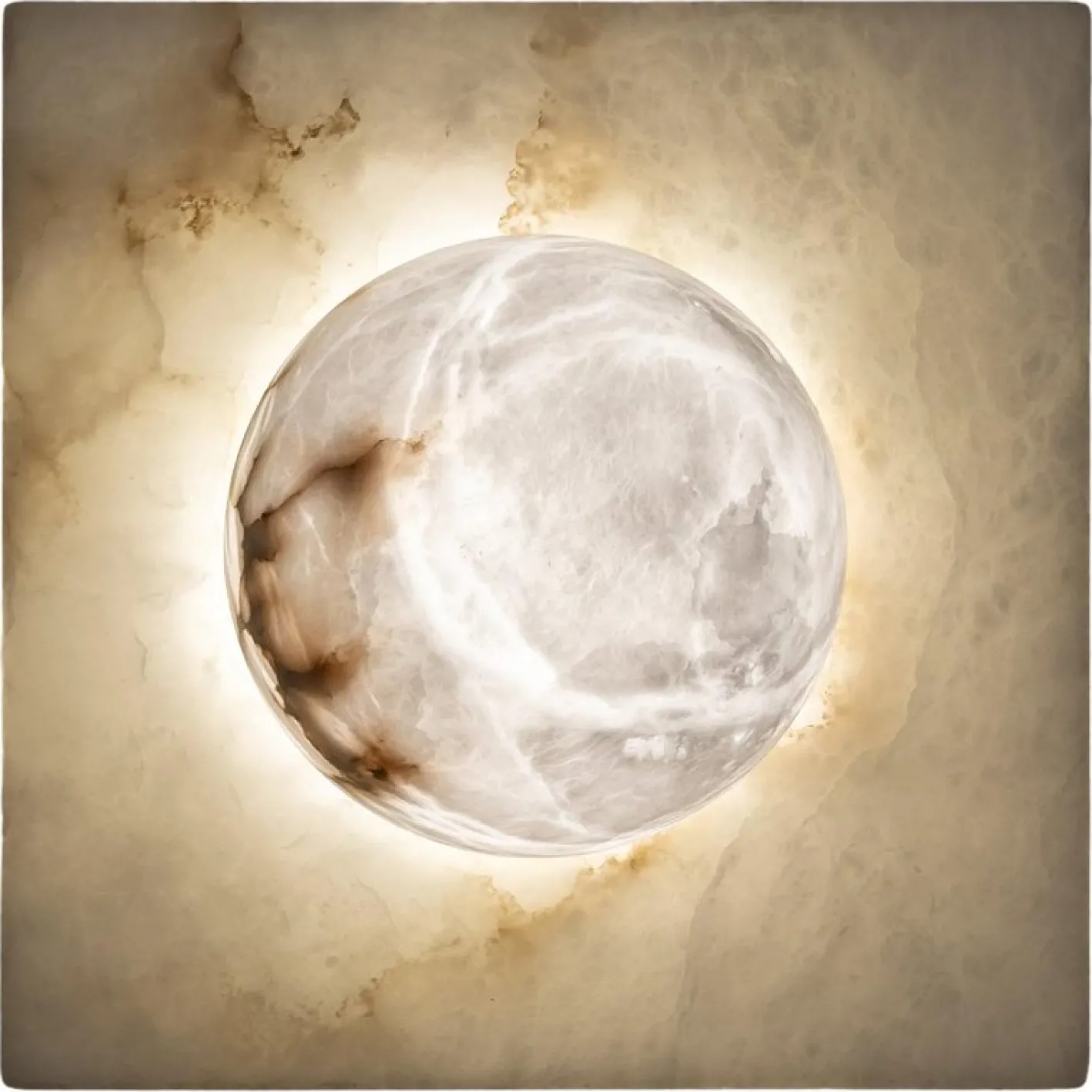 BX2 Wandlampe von United Alabaster