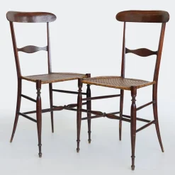 Campanino Chiavari Stühle von Fratelli Levaggi, 1950er, 2er Set