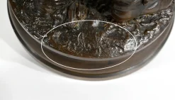 C. Anfrie, Bonne Pêche, 19. Jh., Bronze