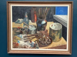 Cap, Stillleben, 1936, Öl auf Leinwand, gerahmt
