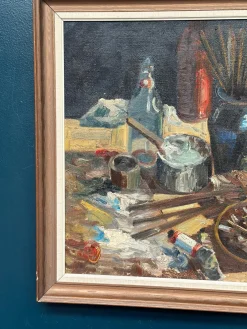 Cap, Stillleben, 1936, Öl auf Leinwand, gerahmt