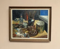Cap, Stillleben, 1936, Öl auf Leinwand, gerahmt