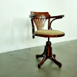 Captains Schreibtischstuhl von Michael Thonet für Ligna, 1950er