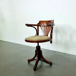 Captains Schreibtischstuhl von Michael Thonet für Ligna, 1950er