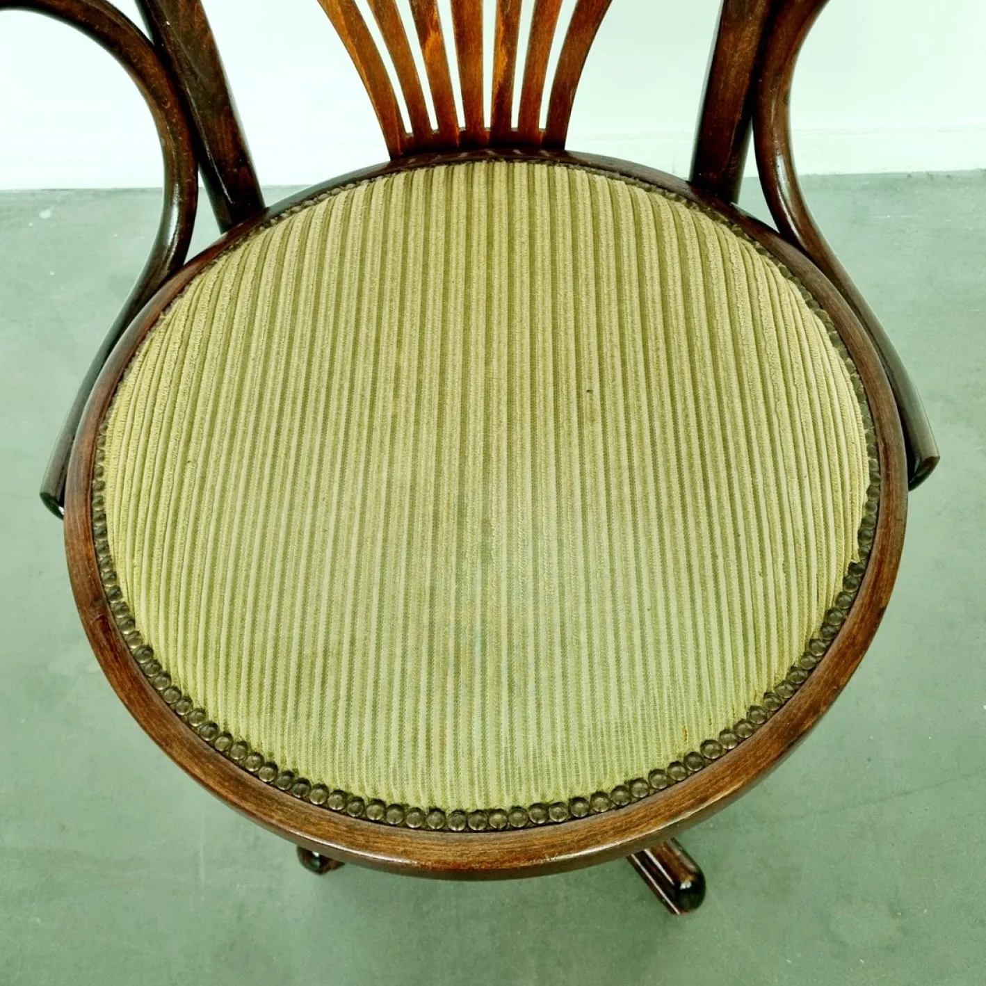 Captains Schreibtischstuhl von Michael Thonet für Ligna, 1950er
