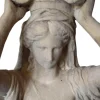 Cariatide aus rekonstruiertem Stein, 1950er