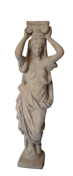 Cariatide aus rekonstruiertem Stein, 1950er