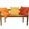 Carimate Bank aus Nussholz & Seil von Magistretti für Cassina, 1963