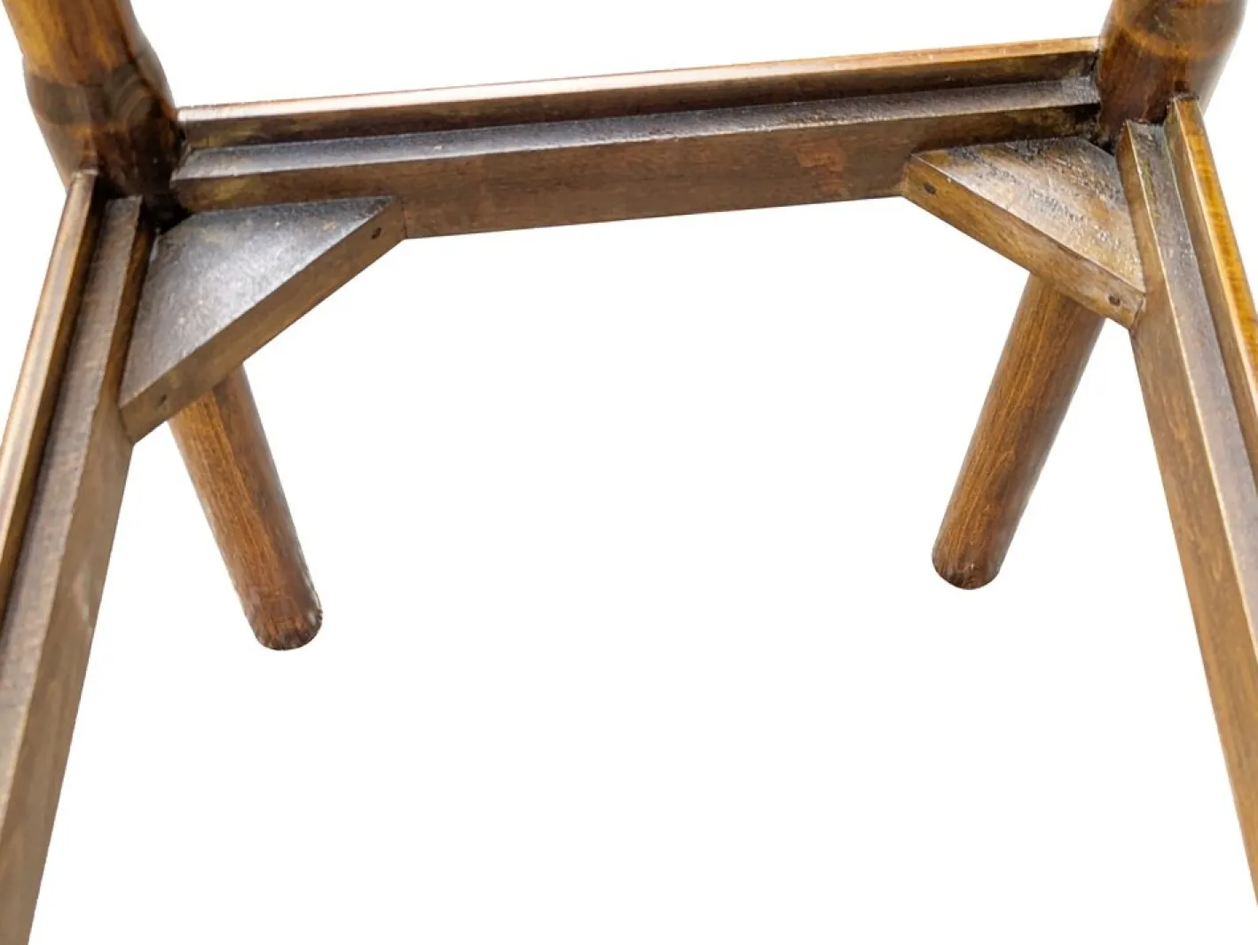 Carimate Bank aus Nussholz & Seil von Magistretti für Cassina, 1963