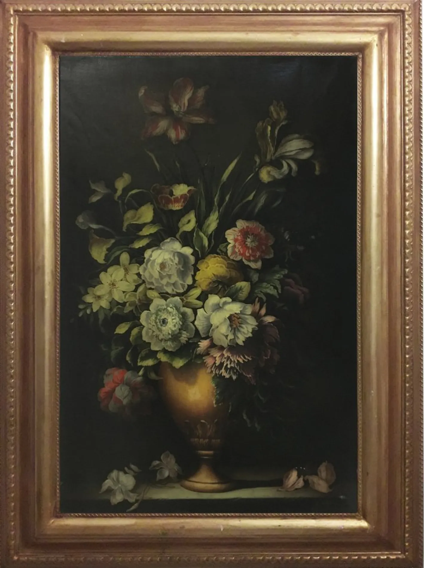 Carlo De Tommasi, Blumenstillleben, 2008, Öl auf Leinwand