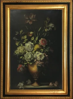 Carlo De Tommasi, Blumenstillleben, 2008, Öl auf Leinwand