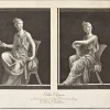 Carlo Nolli, Antike Römische Fresco Herculaneum, Radierung, 18. Jh