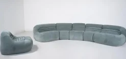 Carrera Sofa und Sessel von De Pas, Durbino und Lomazzi für BBB Bonacina, 1960
