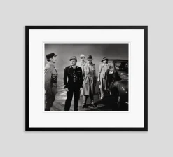 Casablanca Archival Pigment Print Framed in Black