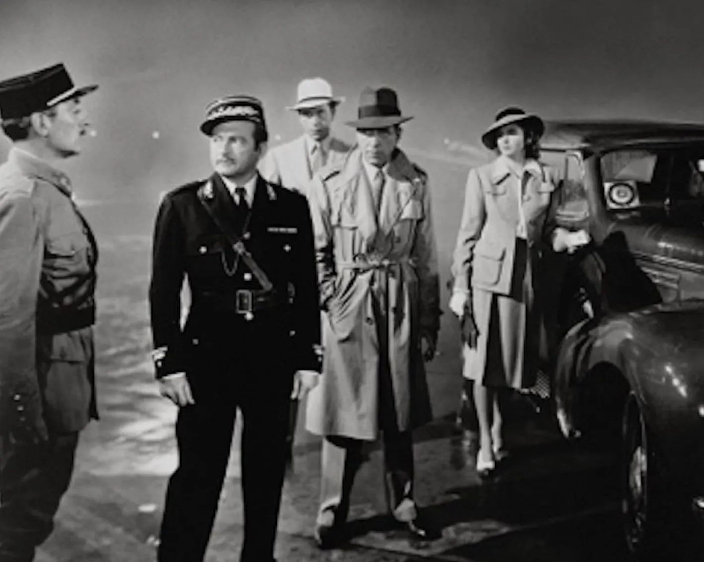 Casablanca Archival Pigment Print Framed in Black