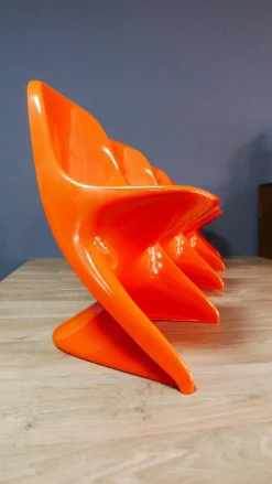 Casalino Kinderstuhl von Alexander Begge für Casala, 1970er, 4er Set