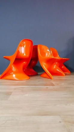 Casalino Kinderstuhl von Alexander Begge für Casala, 1970er, 4er Set