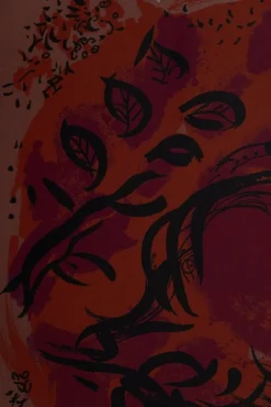 Chagall, The Rooster, Lithographie