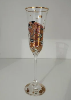 Champagnerflöten nach Gustav Klimt, 1990er, 6 . Set