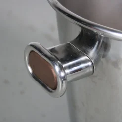 Champagner Kühler von Ettore Sottsass für Alessi, Italien, 1980er