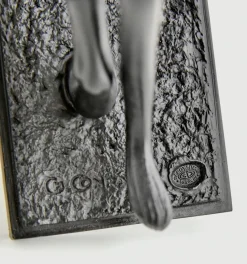 Charles Conrad, Art Deco Skulptur von Panther, 2008, Bronze
