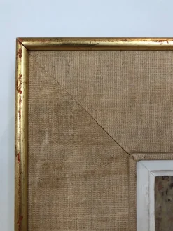 Charles Monnier, Retour de chasse au vase bleu, Öl auf Leinwand, Gerahmt