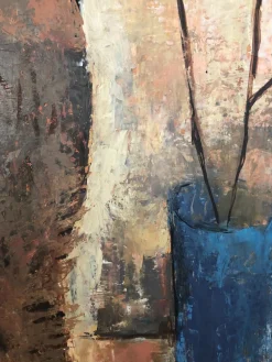 Charles Monnier, Retour de chasse au vase bleu, Öl auf Leinwand, Gerahmt