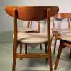 CH-30 Esszimmerstühle von Hans Wegner für Carl Hansen & Søn, 1950, 6er Set