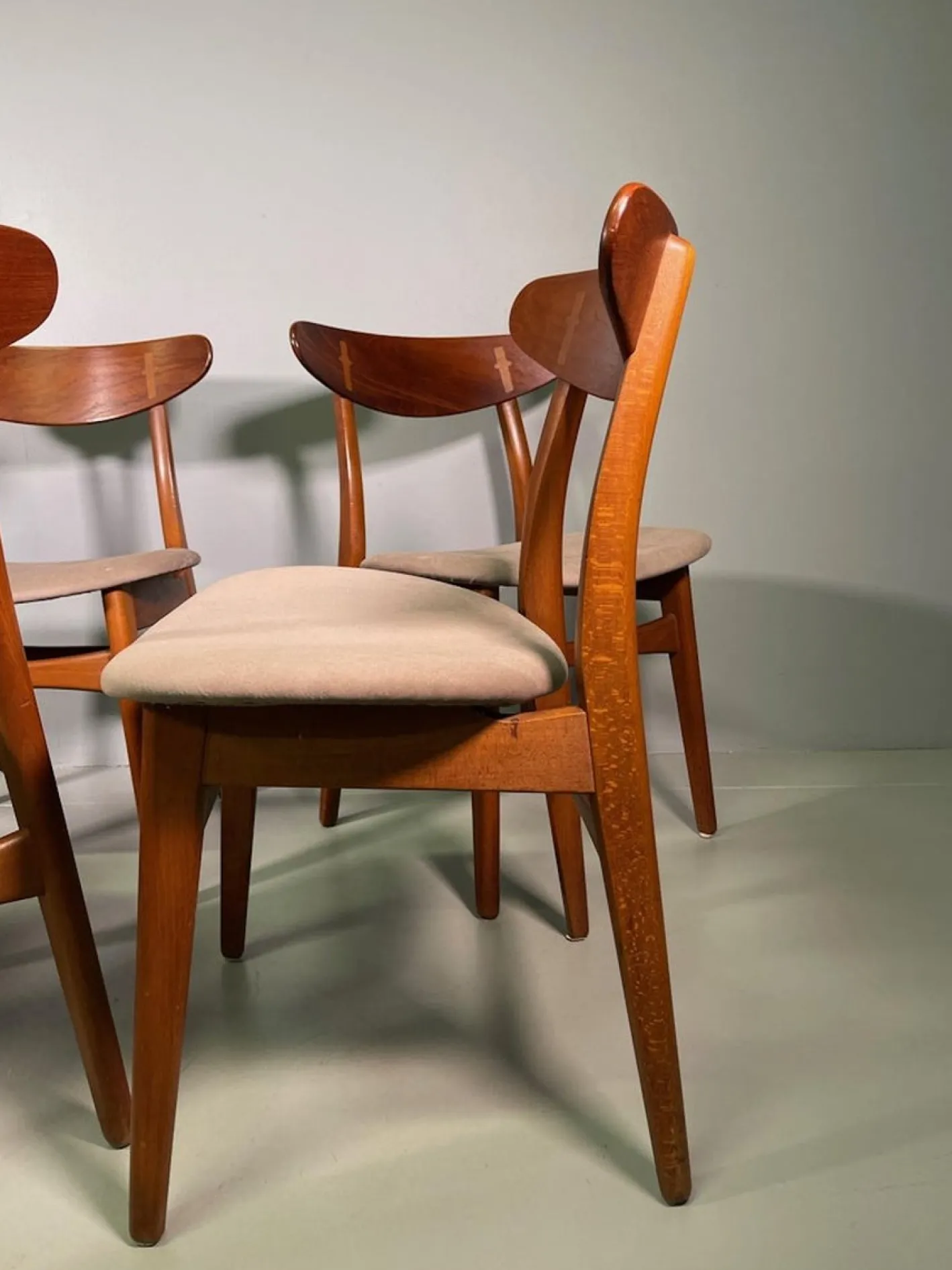 CH-30 Esszimmerstühle von Hans Wegner für Carl Hansen & Søn, 1950, 6er Set