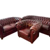 Chesterfield Sofagruppe, 3er Set