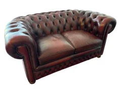 Chesterfield Sofagruppe, 3er Set