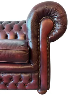 Chesterfield Sofagruppe, 3er Set