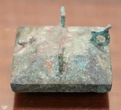 Chinesisches Ritual Weingefäß aus Bronze mit Deckel