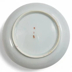 Chinesisches Teeservice mit fünf Tassen und Untertassen, 1900, 10 Set
