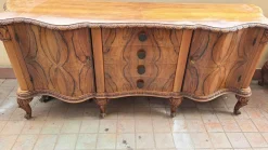 Chippendale Sideboards aus Nussholz, 1940er, 2er Set