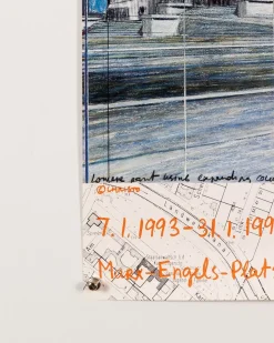 Christo in Berlin 1993 Ausstellungsposter, 1980