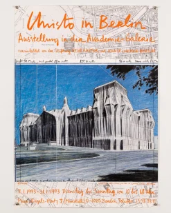 Christo in Berlin 1993 Ausstellungsposter, 1980