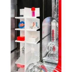Cioccolata Bücherregal aus pulverbeschichtetem Aluminium von Altreforme
