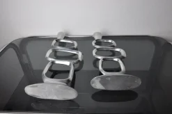 Circle Candlesticks, Matthew Hilton zugeschrieben, England, 1980er, 2er Set