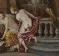 Circle of Francesco Albani, Italienische Mythologie, 1660, Öl an Bord