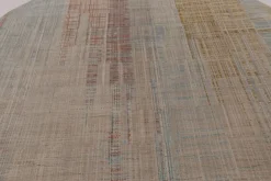 Circle Teppich mit mehrfarbigem abstraktem Muster von Rug&Kilim
