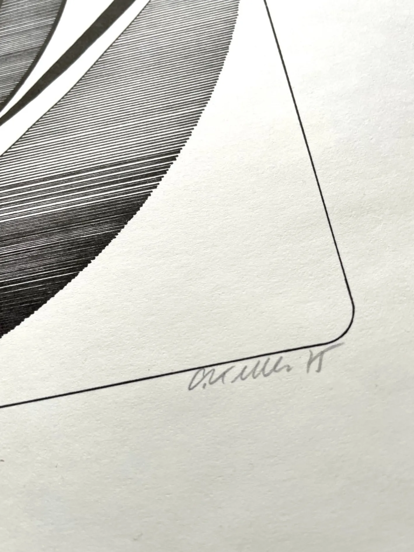 C. Keller, Auge Um Auge, 1975, Print