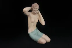 Clelia Le Bertetti, Große Aktskulptur, 1920er, Keramik