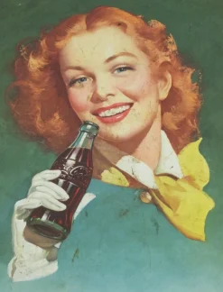 Coca-Cola Tablett, USA, 1950er